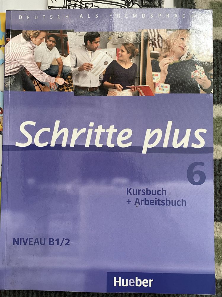 Schritte plus B1/2 книга + завдання Німецька мова