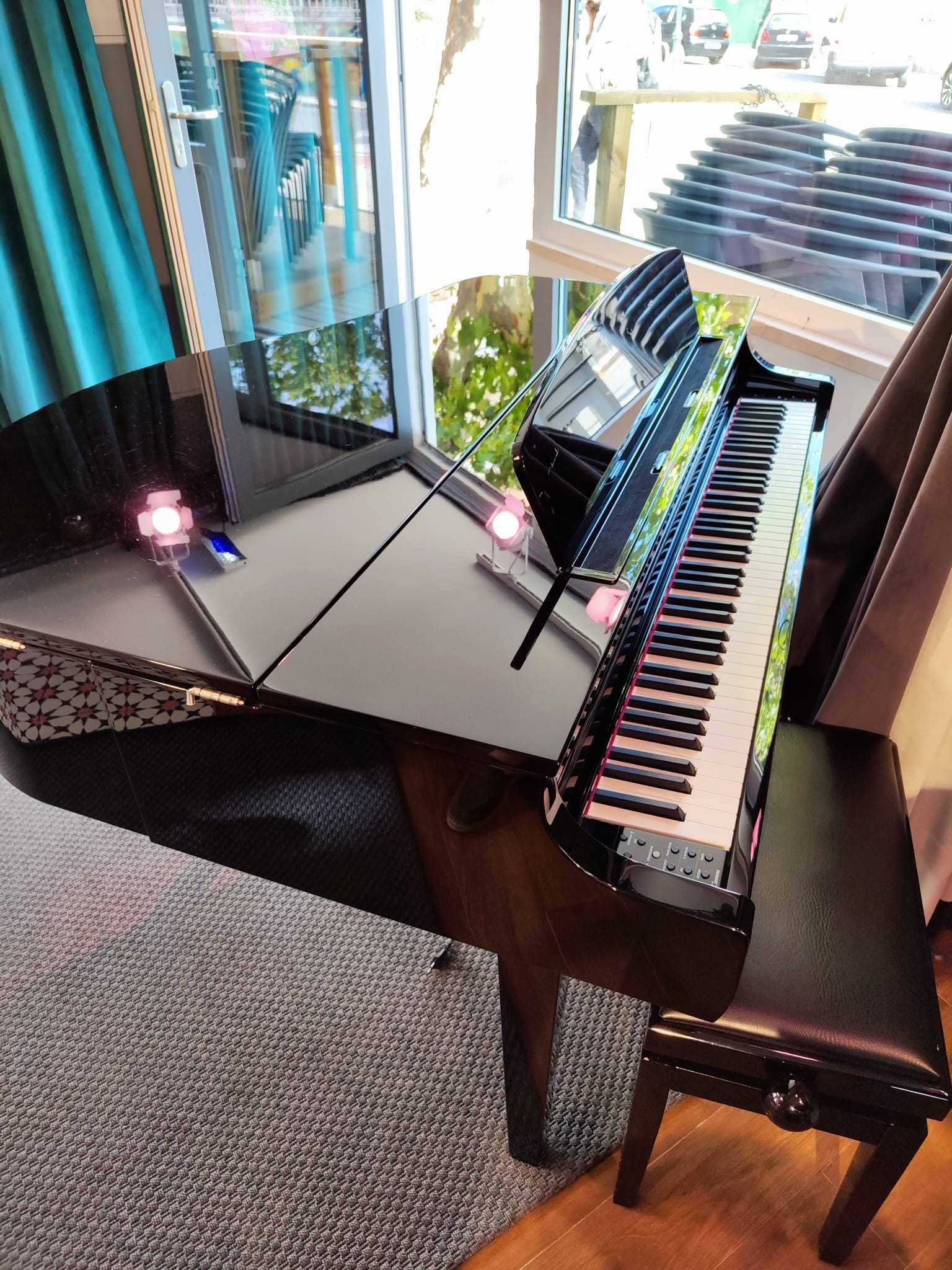 Piano de cauda yamaha clavinova clp-765gp  1 ano de uso