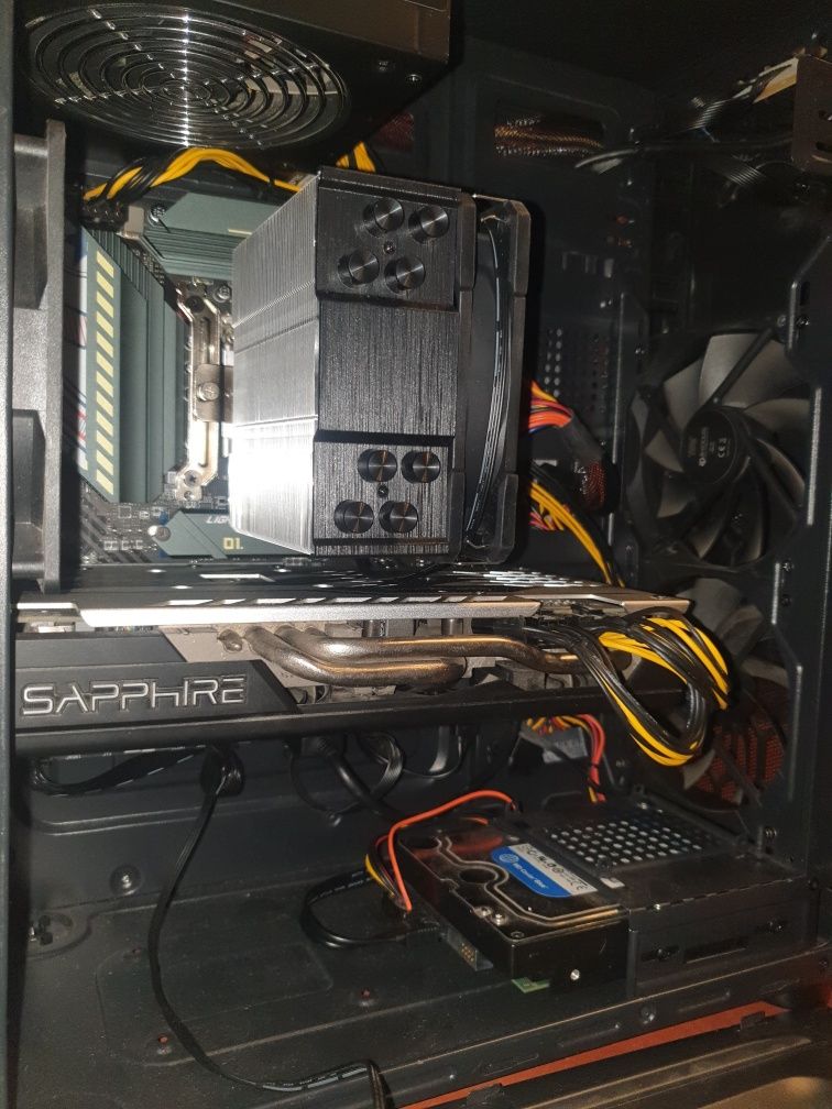 Коп'ютер intel core i5 10440f, RX580 4gb, DDR4 16gb, m.2 512gb
