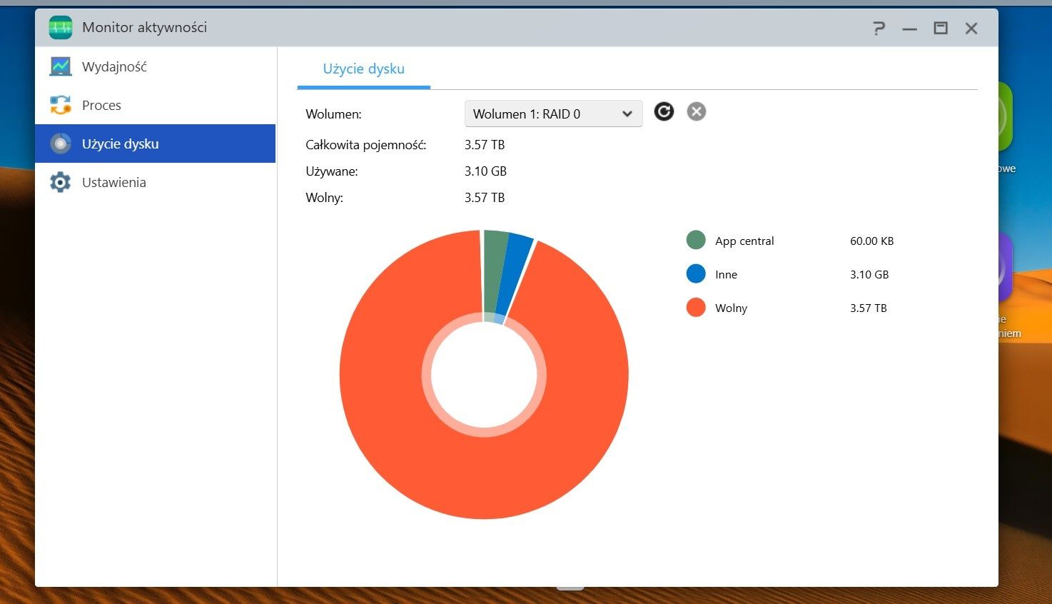 Serwer NAS Asustor as1002t v2  set dyski 2tb