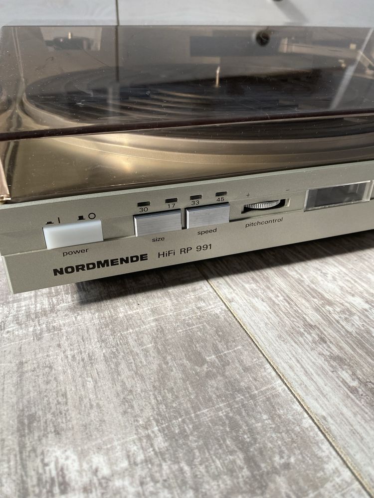 Nordmende HiFi RP 991 gramofon linearny