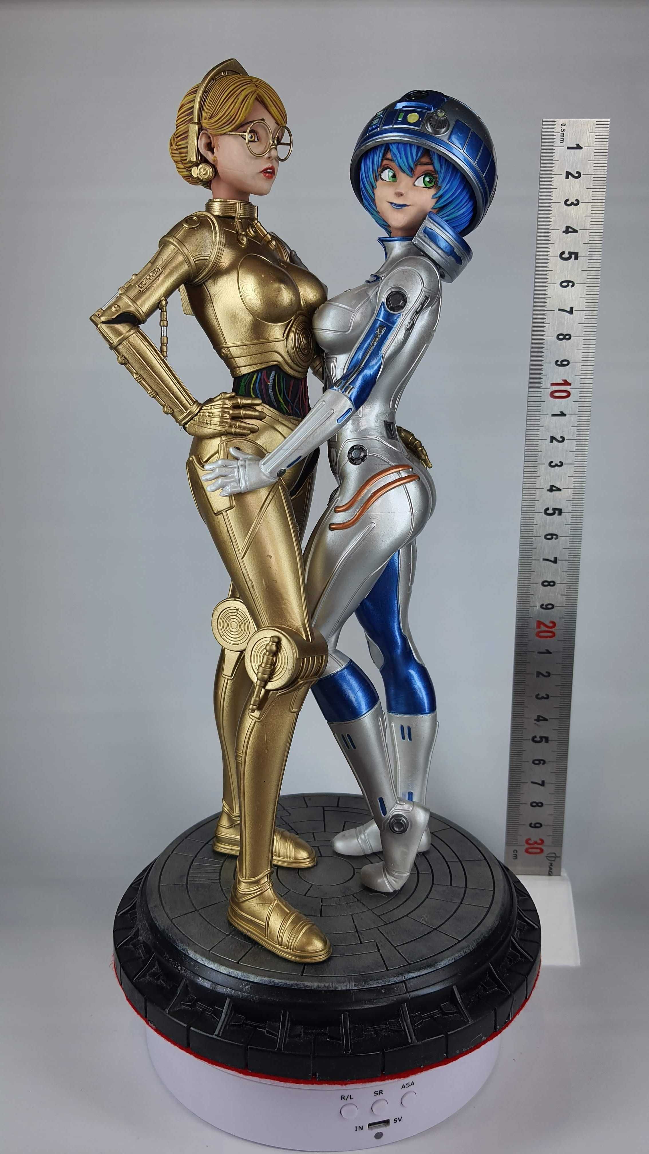 figurka StarWars Female C3PO i R2D2