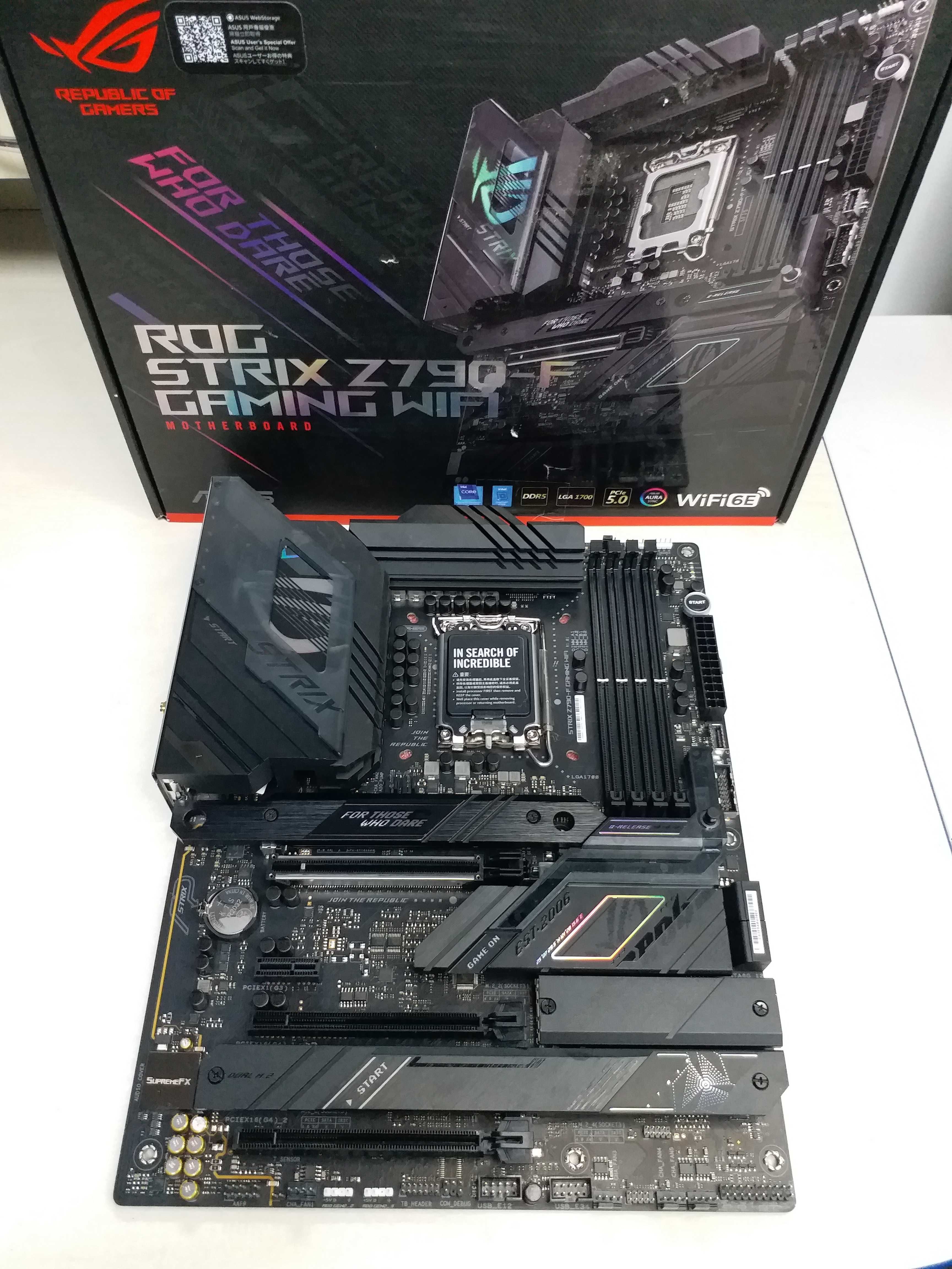 ASUS ROG Strix Z790-F Gaming WIFI  LGA1700,  DDR5