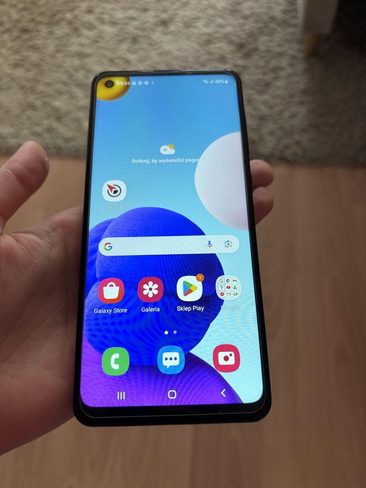 Smartfon Samsung Galaxy A21s 3 GB / 32 GB 4G kolor fioletowy.