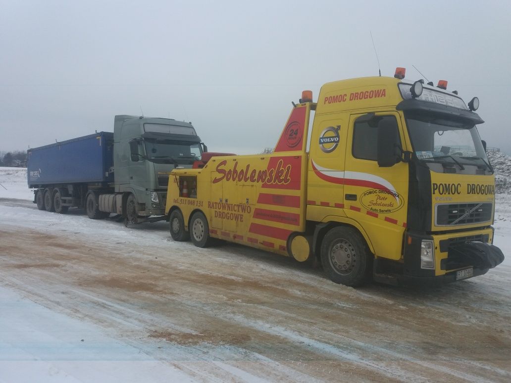 Ceny od 2 zł za km Pomoc drogowa transport maszyn