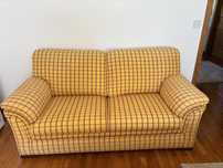 Sofa cama em tecido