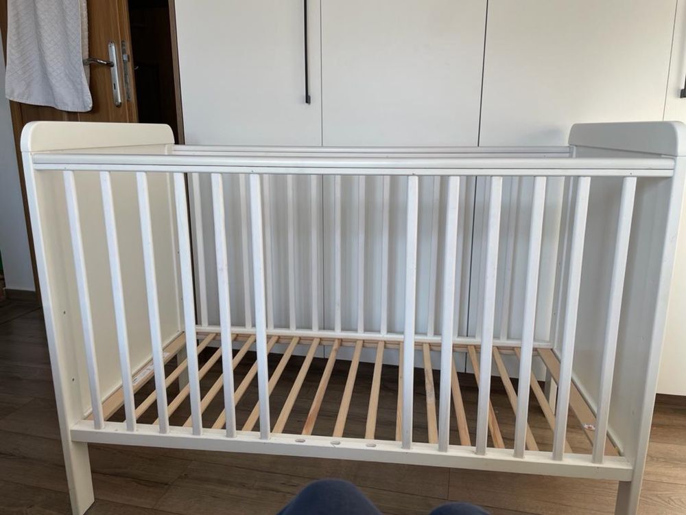 Łóżeczko niemowlęce Country Cot 120×60 +materac