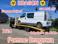 DRAGON TANIO Pomoc Drogowa s3,Laweta,Odpalanie,Holowanie,Transport