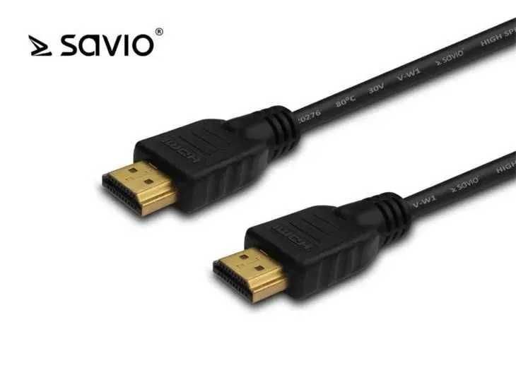 Kabel przewód HDMI 2.0 Elmak Savio CL-96 3m 4Kx2K + Ethernet