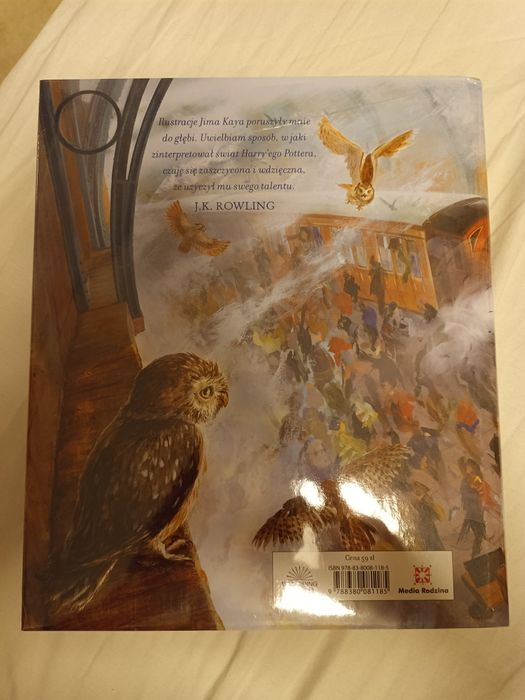 Harry Potter i Kamień Filozoficzny wersja ilustrowana nowa w folii