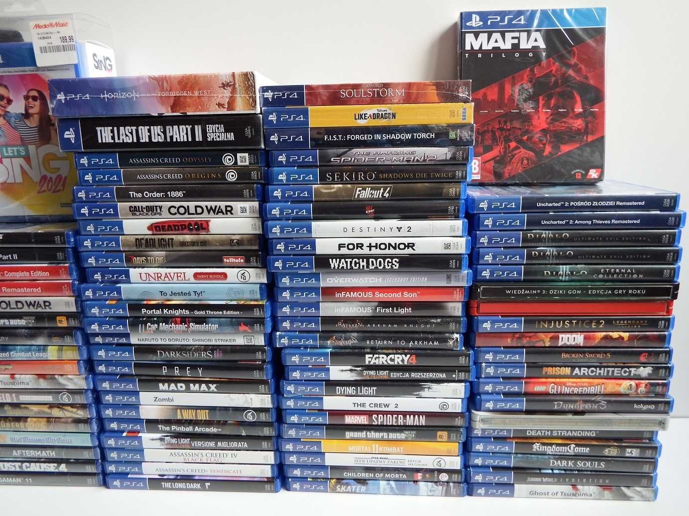 GRY PS4 GTA5 Sackboy Farming22 Farcry6 Valhalla Sekiro God Of War LEGO