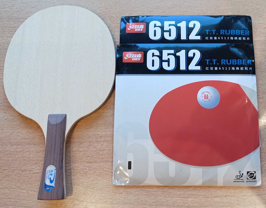 Bardzo lekka i zbalansowana rakietka: Meteor 5 Dragon Wood & DHS 6512