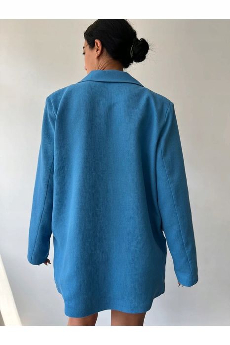 Mai Collection 36 S Niebieska Marynarka Elegancka J27651