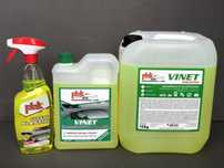 Очиститель пластика Vinet 10kg -1185/очиститель салона