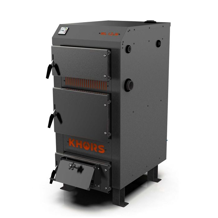 Дров'яний котел KHORS ML 12 кВт, твердопаливний котел