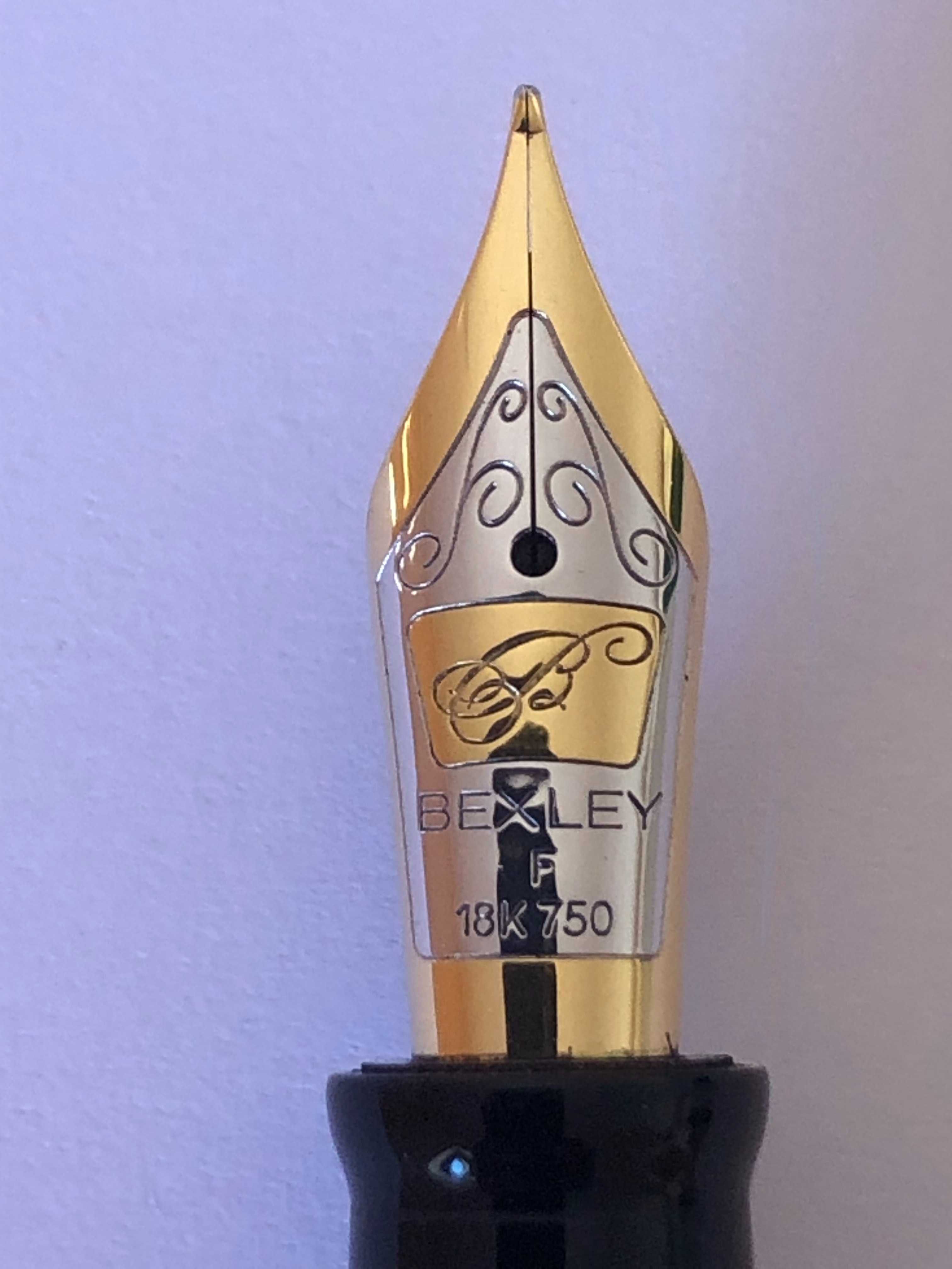 Caneta Bexley Deluxe- Edição limitada n.º 095- Aparo F 18K