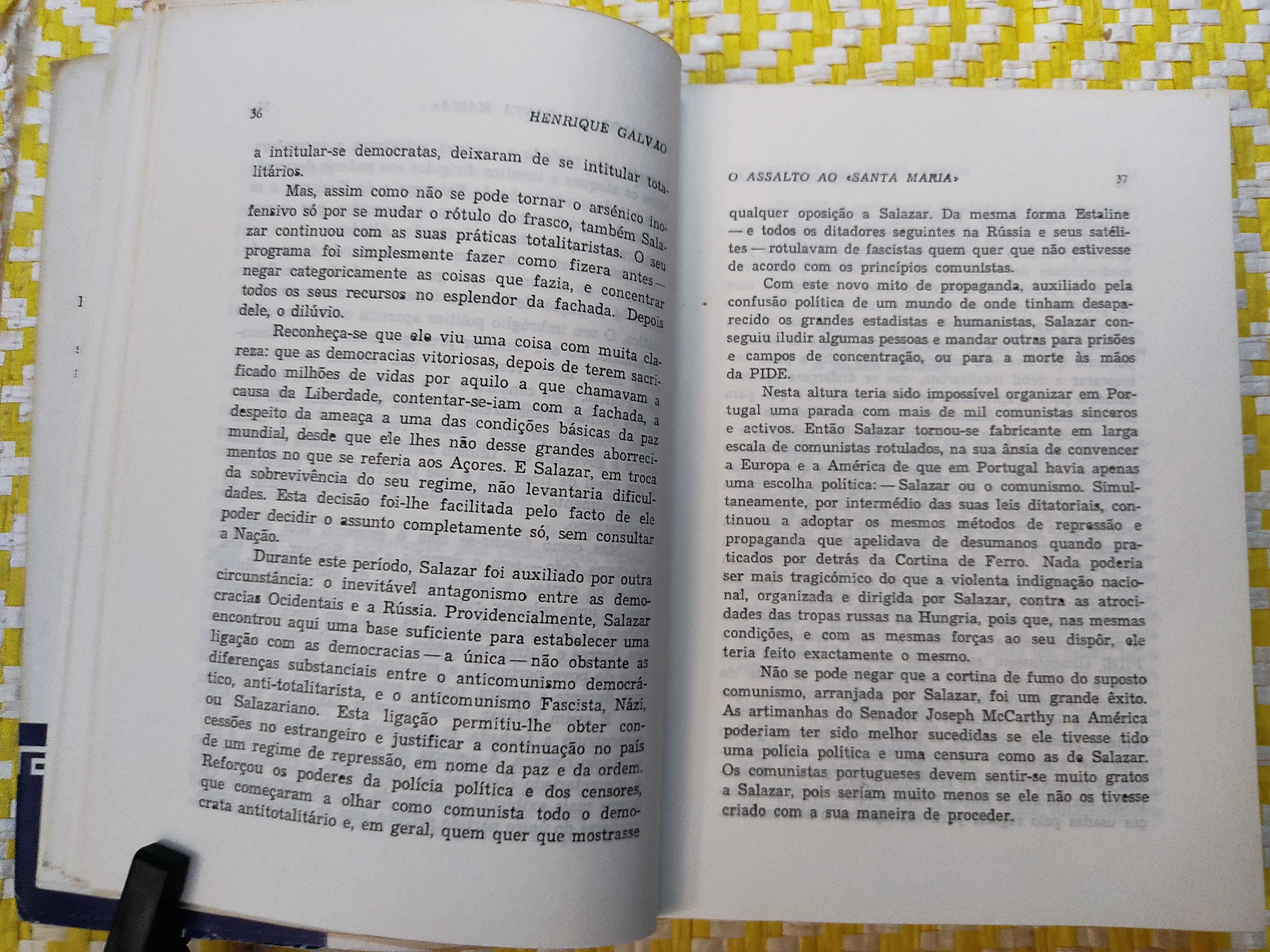 O assalto ao Santa Maria – 
Henrique Galvão