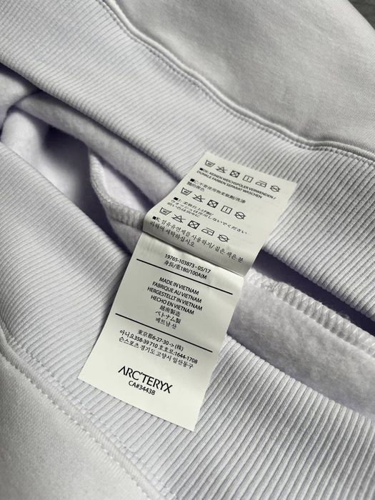 худи arcteryx сіра