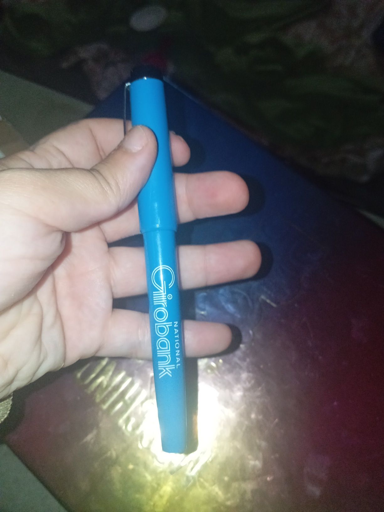 Caneta girobank sem aparo