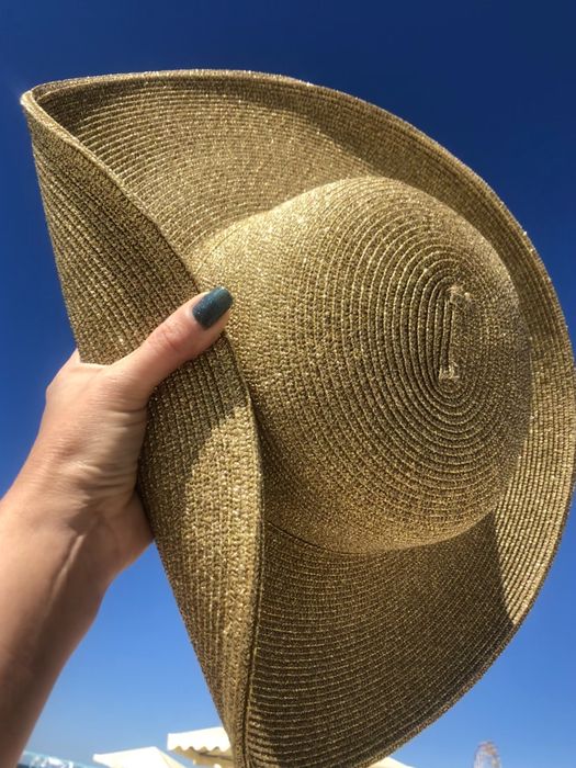 Шляпа золото серебро