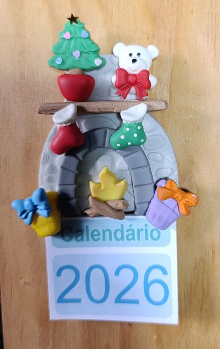 Calendário íman natal