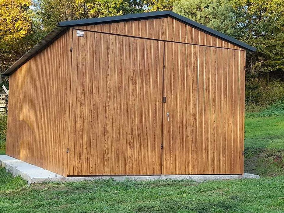 Schowek Garaż blaszak 2,5mx4m ocynk Transport Montaż Gratis śląskie