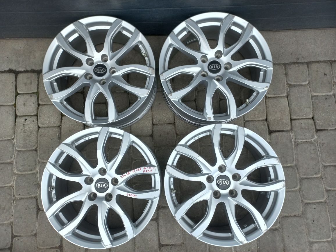 Felgi aluminiowe 18" 5x114,3 do Kia