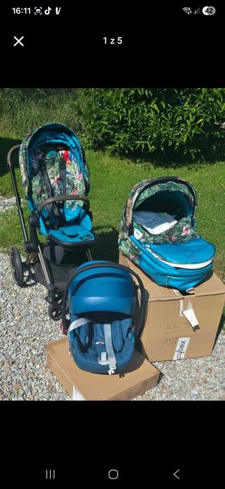 Wózek cybex priam 4.0 dj khaled gondola, spacerówa, fotelik