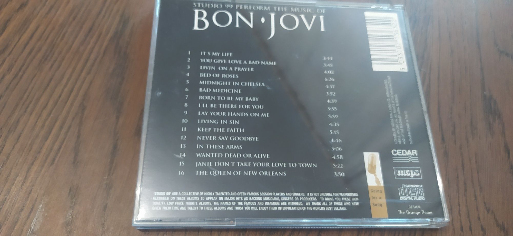 Bon Jovi A Tribute CD