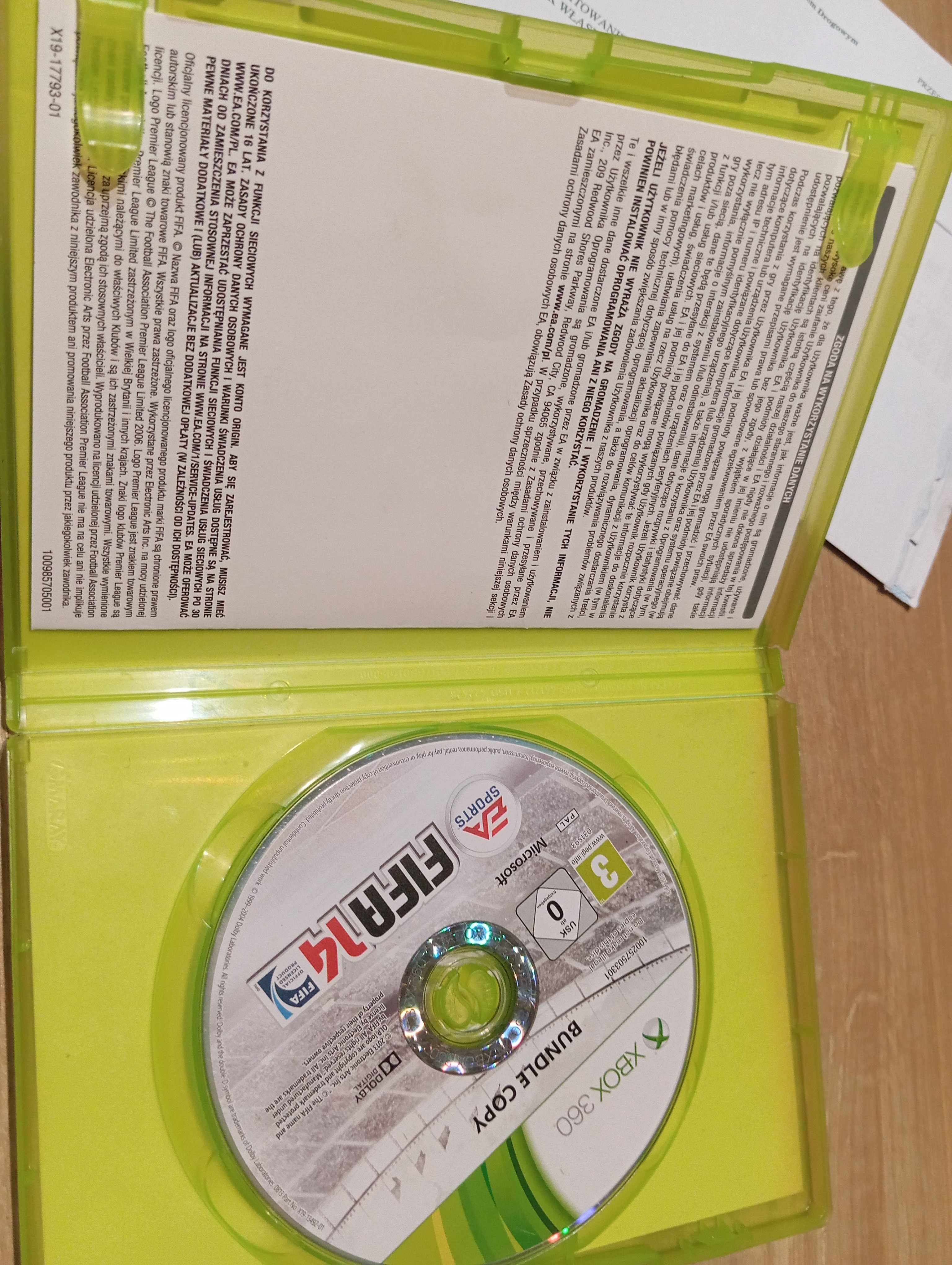 Gra FIFA 14 Xbox 360