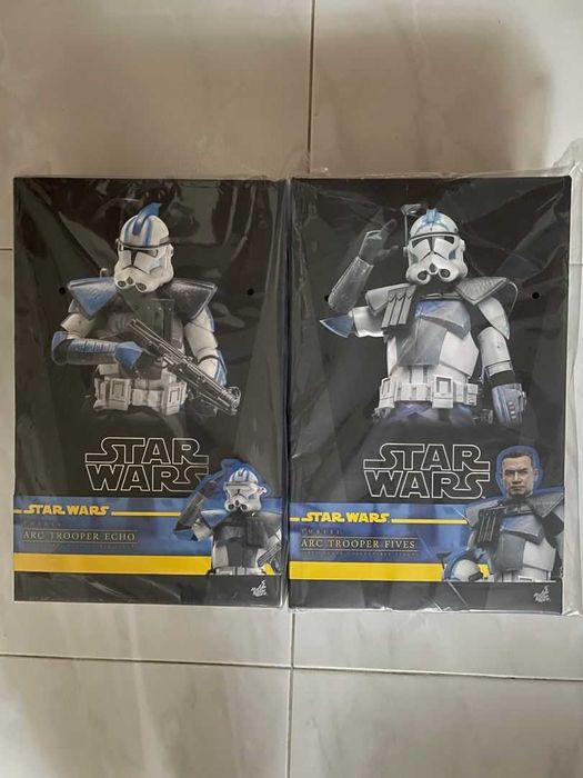 Figuras Hot Toys star Wars Arc Trooper Fives, Arc Trooper Echo