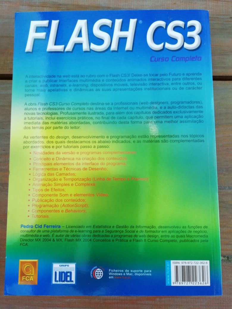 3 livros FLASH (cs3, 5, 8)