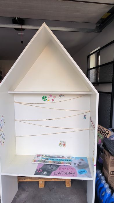 Oddam za darmo biała półkę szafkę biurko