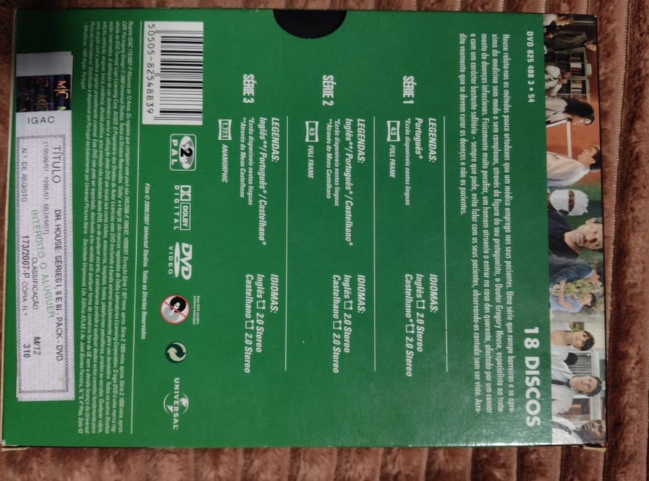Dr. HOUSE - SEASON 1,2,3 - DVD