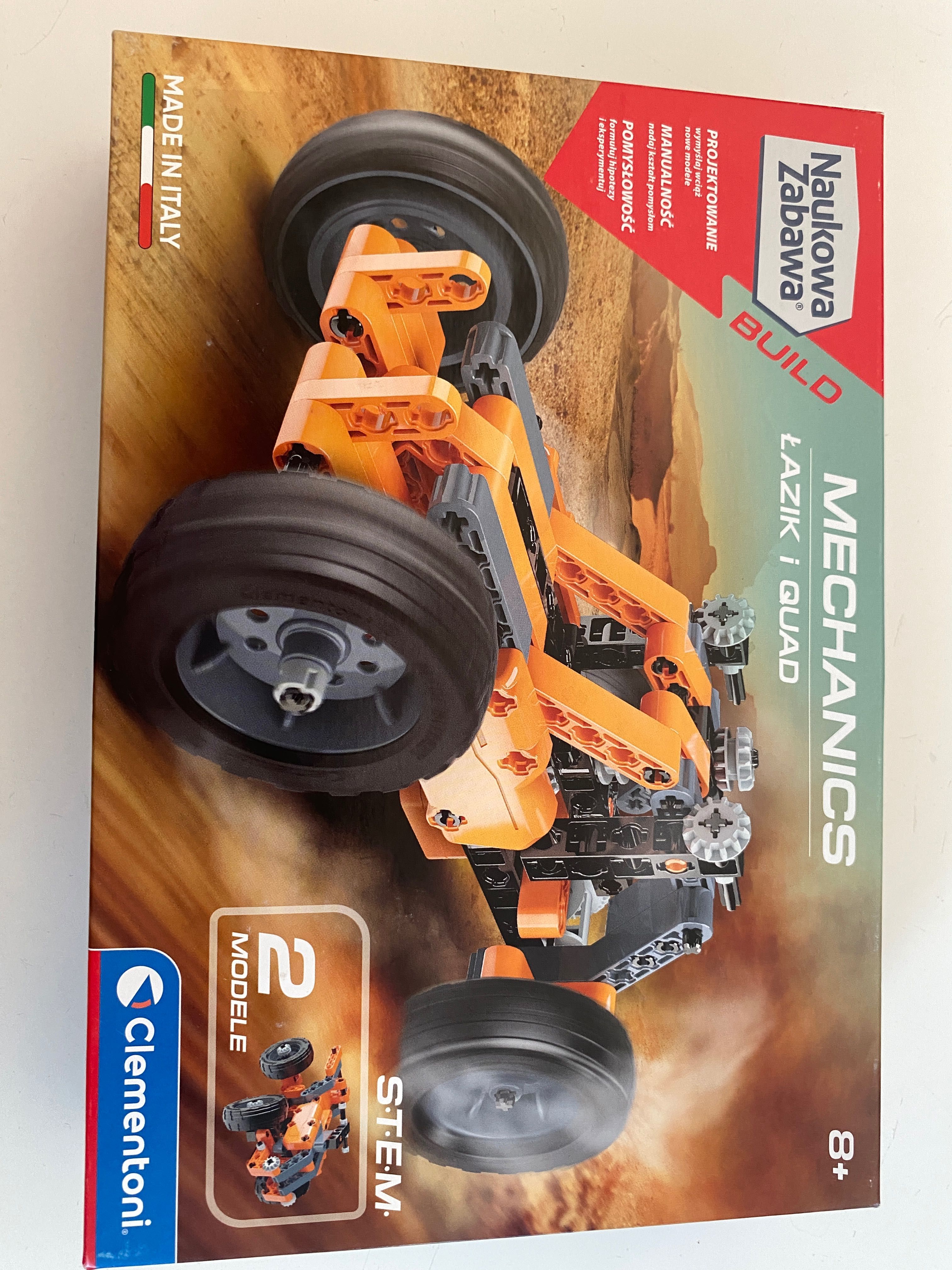Klocki Clementoni Mechanics łazik i quad