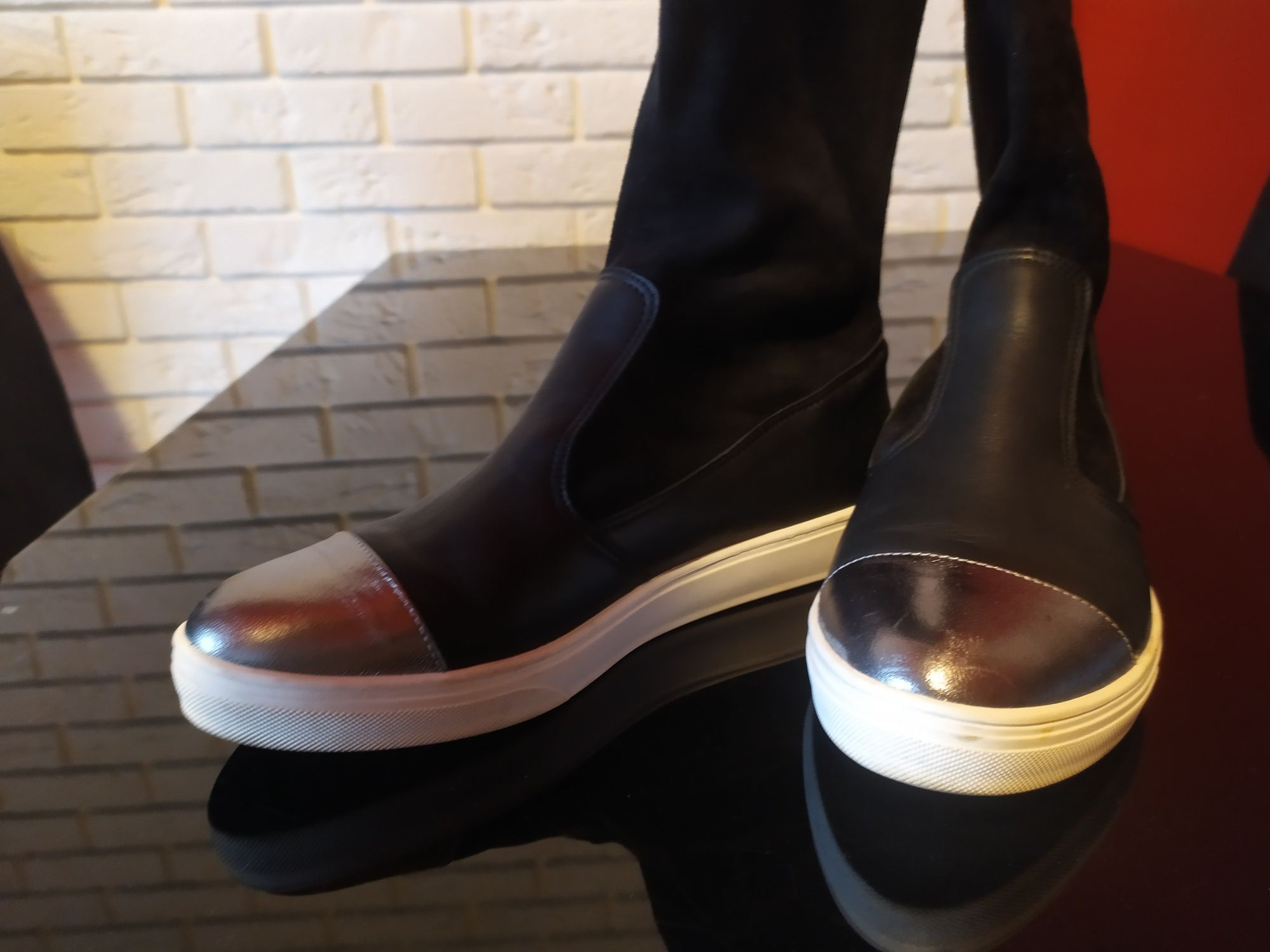Lanqier buty skorzane r.40