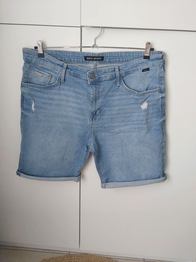 Szorty jeansowe Mavi Jeans krótkie spodenki Premium Denim 36/