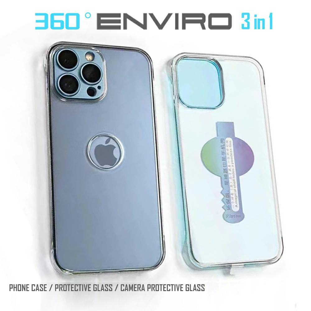 Etui 360° Szkło Lcd I Aparat Do Iphone 12 Pro Max Przezroczyste