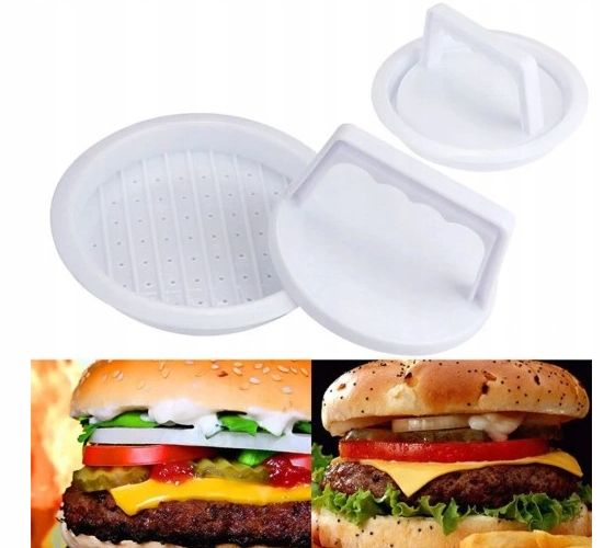 Forma do mięsa burgerów hamburgerów prasa 13 cm okrągła