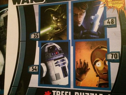Puzzle z kultowego filmu STAR WARS