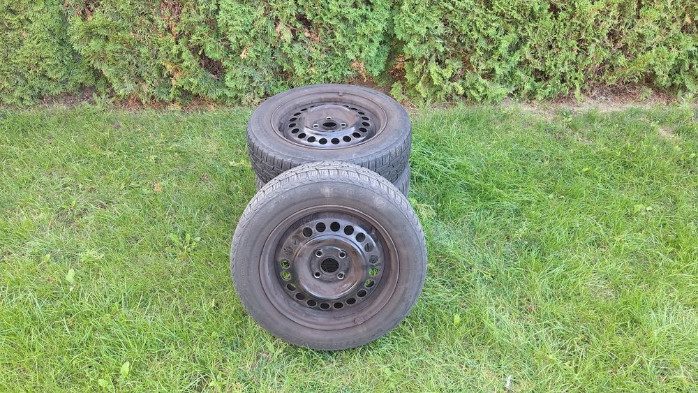 Koła stalowe z Oponami 4x100 175/65r15 Zima