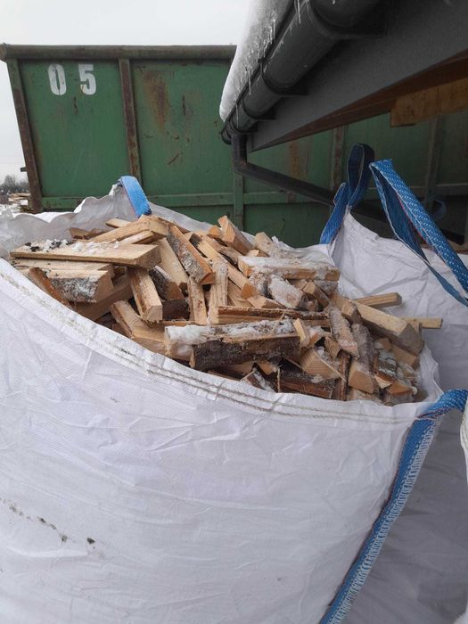 drewno opałowe drobne  jodła 110zł  za  cały big bag