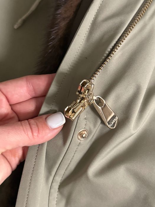 Парка Mehavelur з Норковими бортами та капюшоном! Люкс якість!