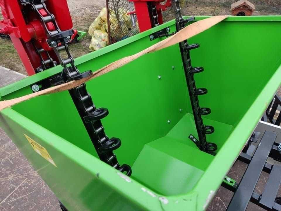 Metalowy kosz metalowy podest - na tylni TUZ do ziemniaków kartofli