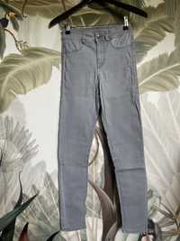 Calzedonia szare skinny spodnie rozmiar S