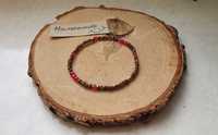 Bransoletka z kamieniami naturalnymi handmade nowa