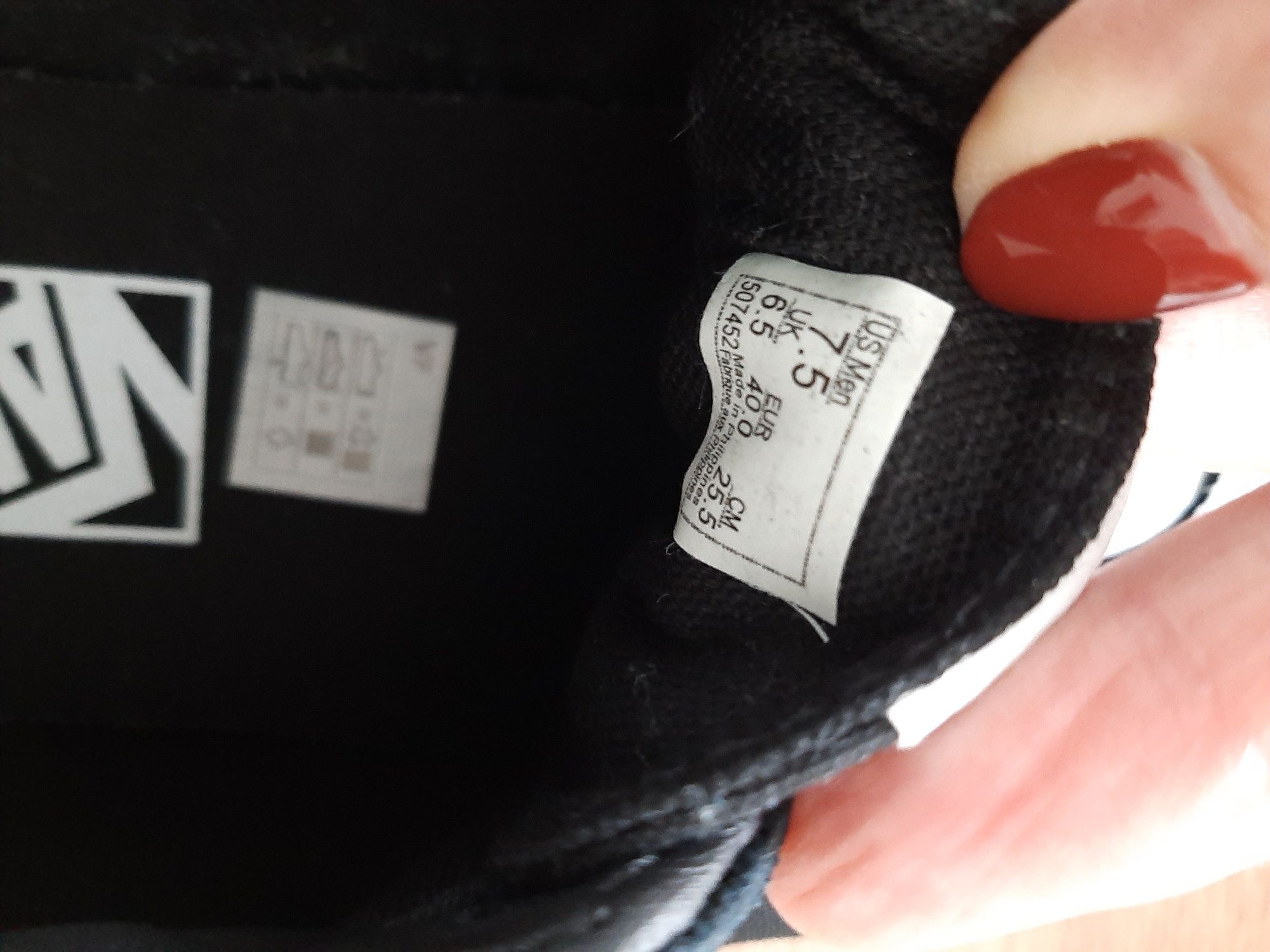 Sapatilhas VANS de homem, tamanho 40