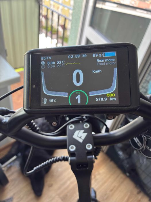 Hulajnoga Hiley Tiger 10 v4 VLR (2x1000W 52V 28Ah SAMSUNG, ipx7)