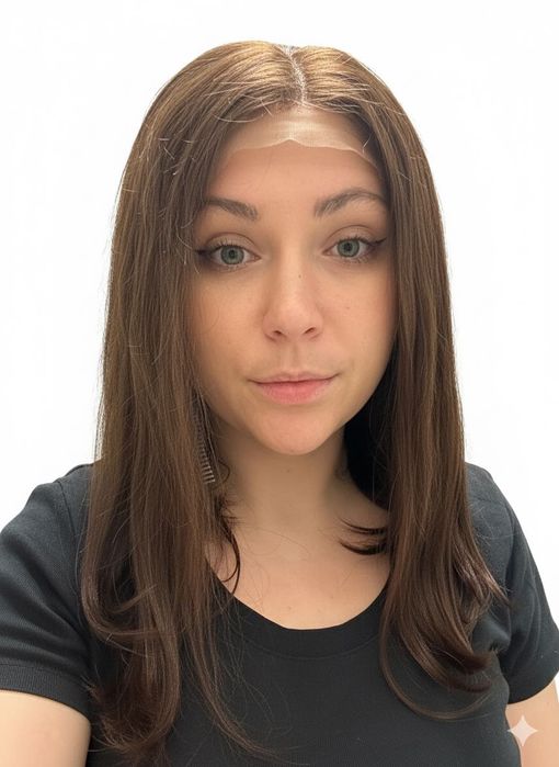 Peruka BOB 14" - Czekoladowy Brąz  100% Włosy Ludzkie