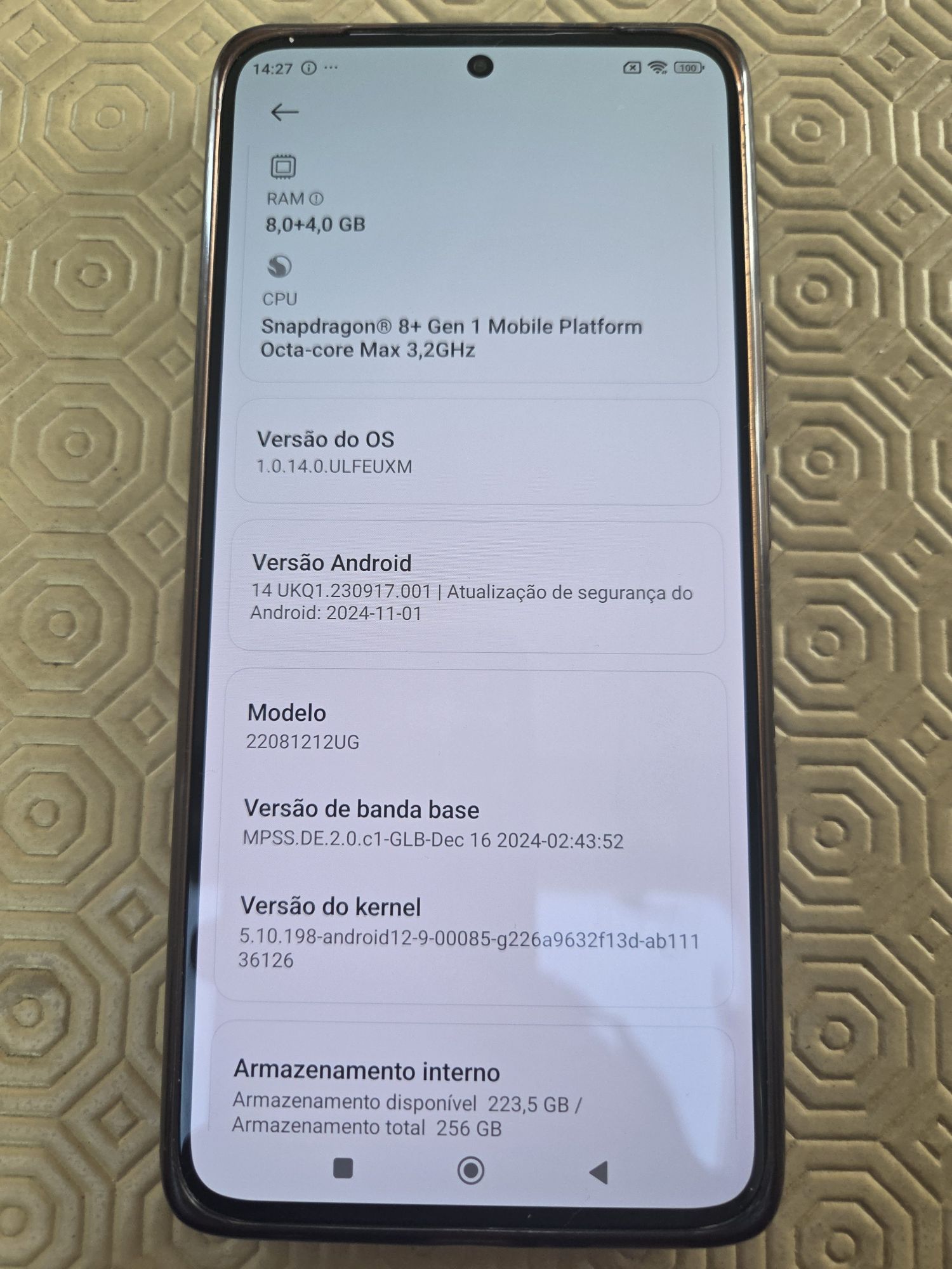 Xiaomi 12T 5G Pro 12Gb/256Gb + Samsung Gear S3 Frontier
